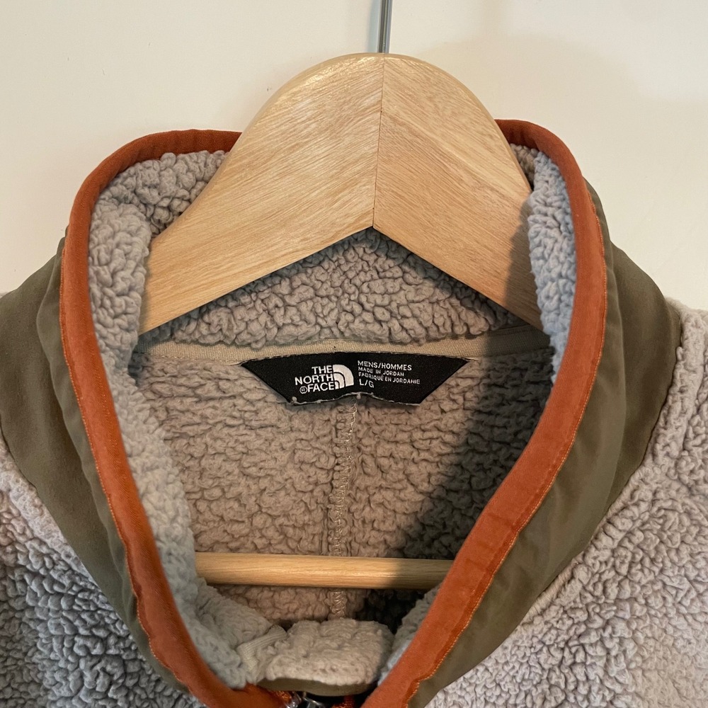 The North Face Campshire Sherpa Fleece‎ Sweater Size Large - Picture 3 of 4